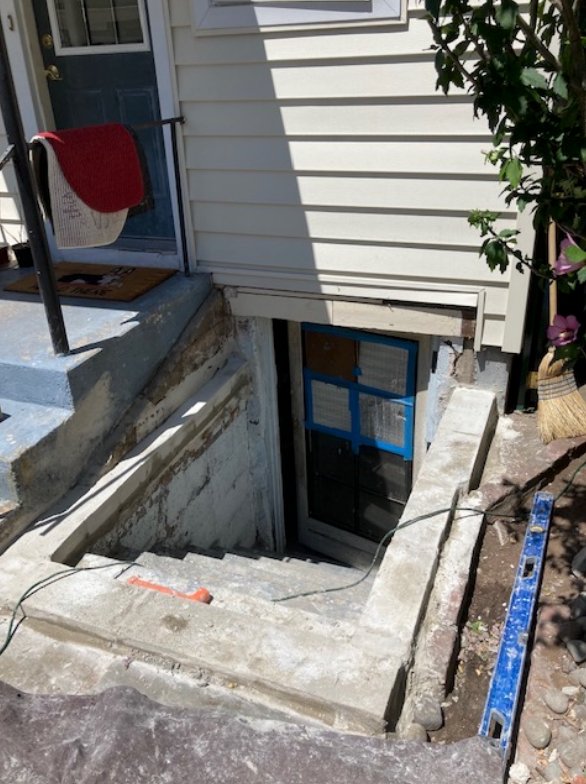 NEW CELLAR DOOR SOLVES BASEMENT FLOODING